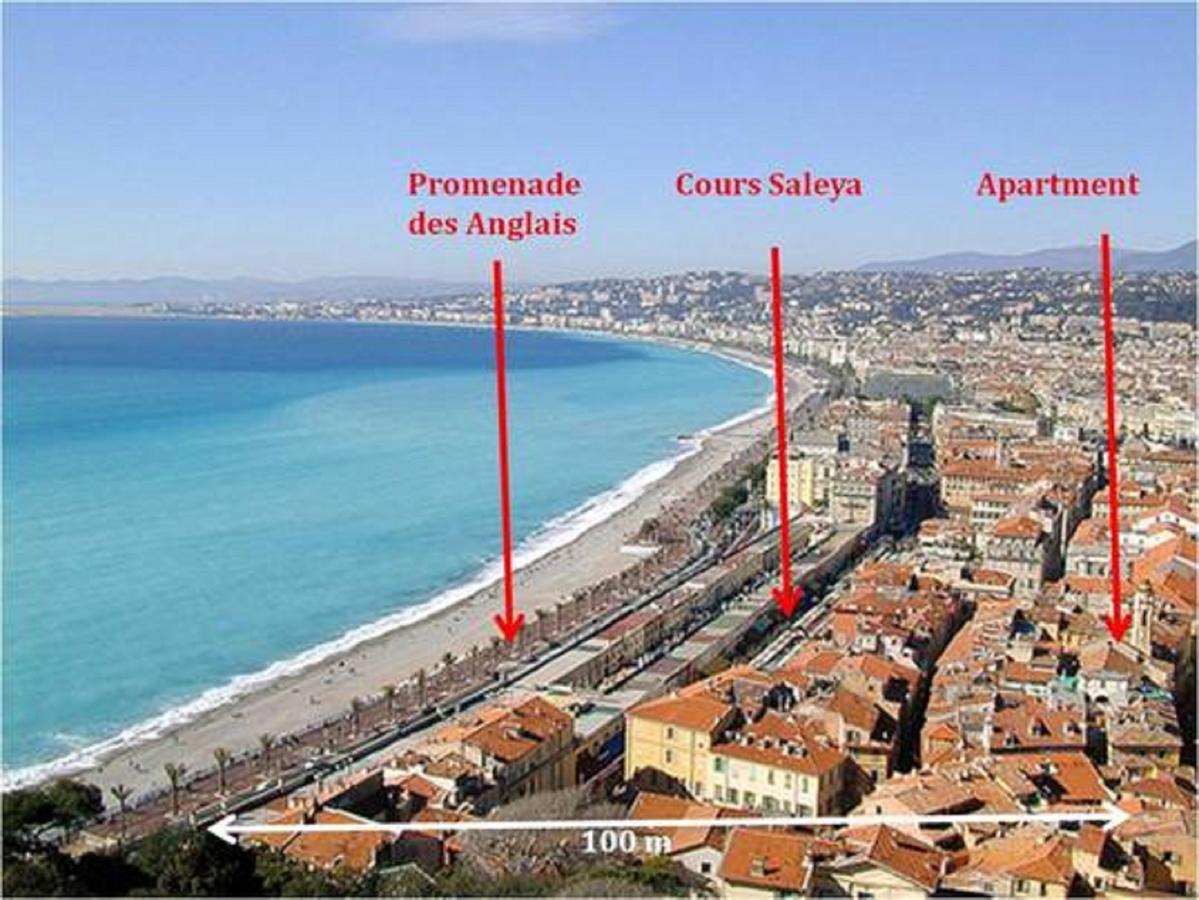 Le Rossetti 2 - F2 Lumineux, Ascenseur, Climatisation, Coeur Vieux-nice Appartement *